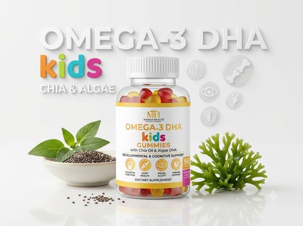 Omega.3 Dha Kids Gummies 90 Gummies