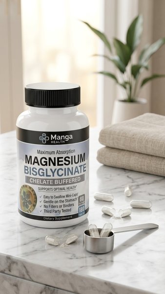 Magnésium Bisglycinate Chelate Buffered