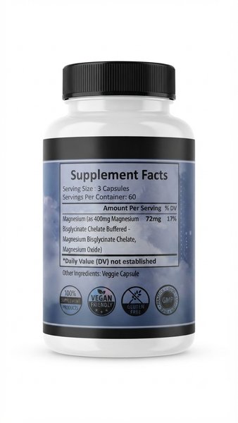 Magnésium Bisglycinate Chelate Buffered