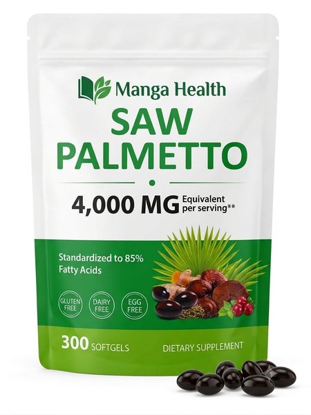 Saw Palmetto 4 000 mg – Manga Health®