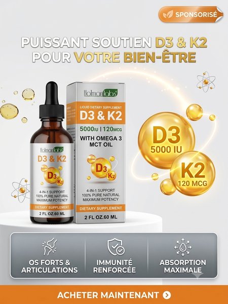 Liquid D3 & K2 de Hatman Labs par Manga Health