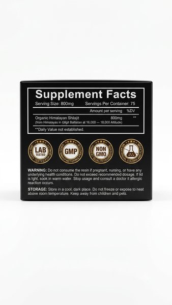 Shilajit Pure Resin (Acential Labs)