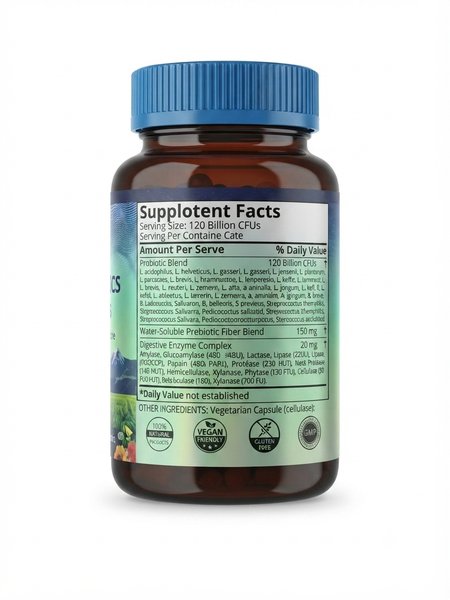Probiotic 120 Billion Cfus