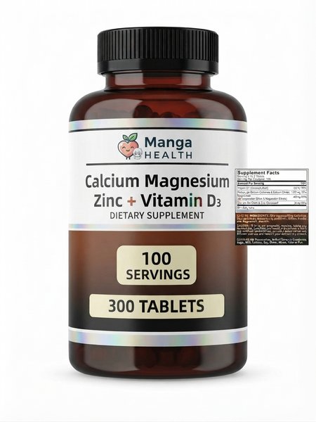 Complex Calcium Magnésium Zinc Vitamin D3