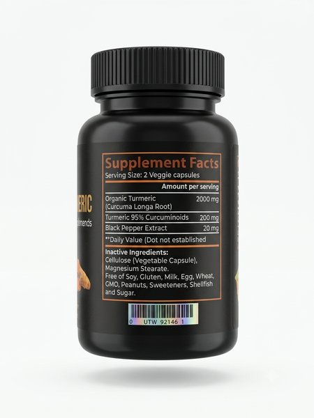 Turmeric Curmin 200mg (Standardisé à 95%)