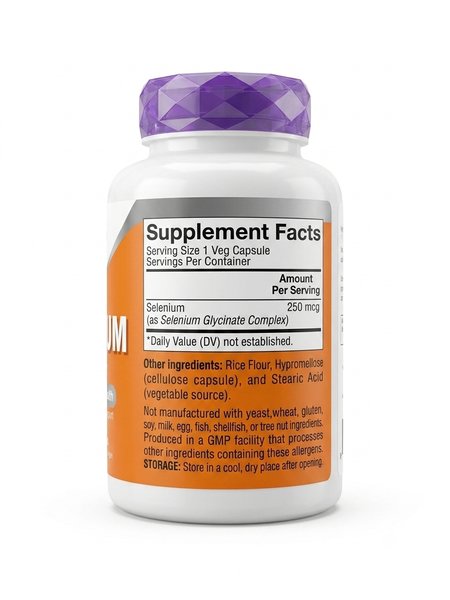 Sélénium 250mcg (Complexe de Glycinate de Sélénium )