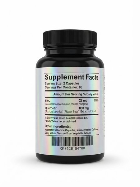 Zinc Quercetin 22mg/800mg
