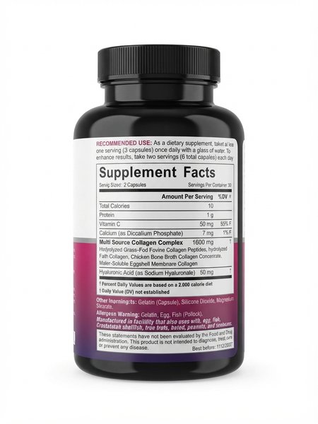 Multi Collagen Burn - Manga Health® - 60 Capsules